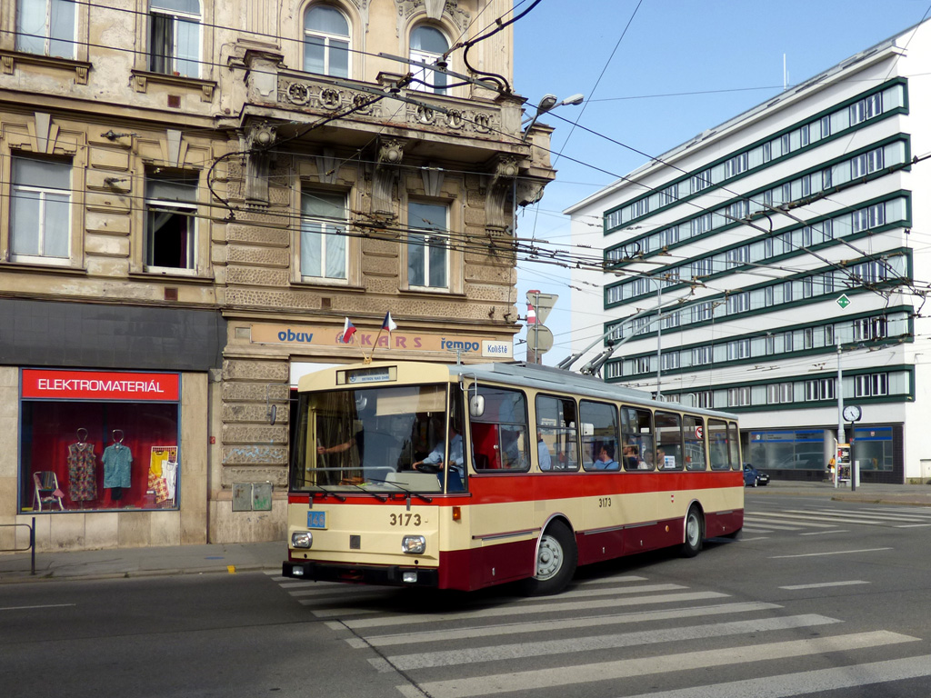 Брно, Škoda 14Tr01 № 3173; Брно — Dopravní nostalgie 2019