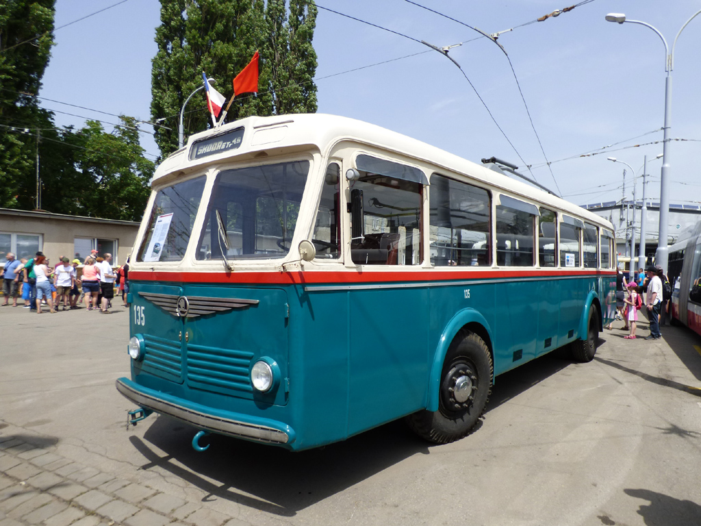 Брно, Škoda 6Tr2 № 135; Брно — Dopravní nostalgie 2019