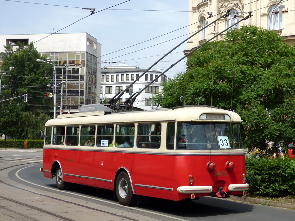 Брно, Škoda 9Tr17 № 3076; Брно — Dopravní nostalgie 2019