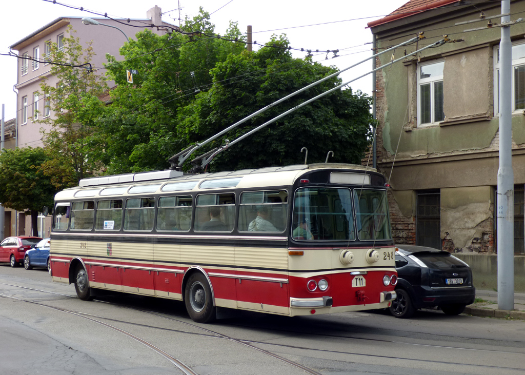 Брно, Škoda T11/0 № 248; Брно — Dopravní nostalgie 2019