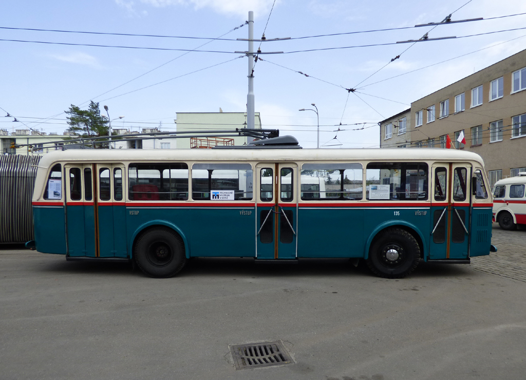 Брно, Škoda 6Tr2 № 135; Брно — Dopravní nostalgie 2019