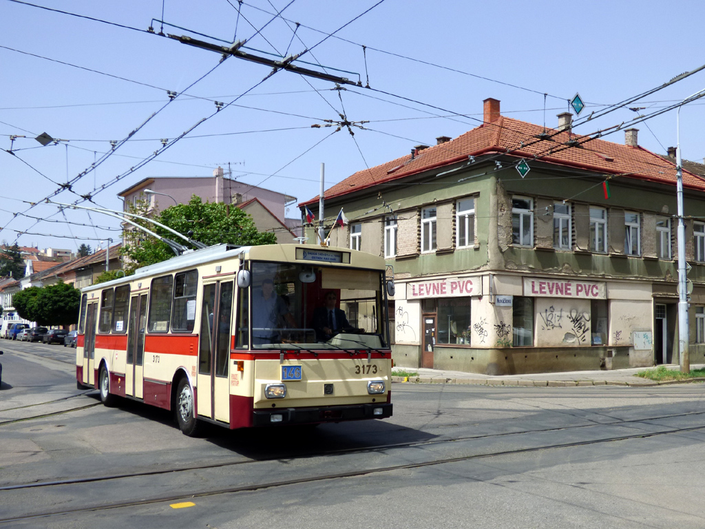 Брно, Škoda 14Tr01 № 3173; Брно — Dopravní nostalgie 2019