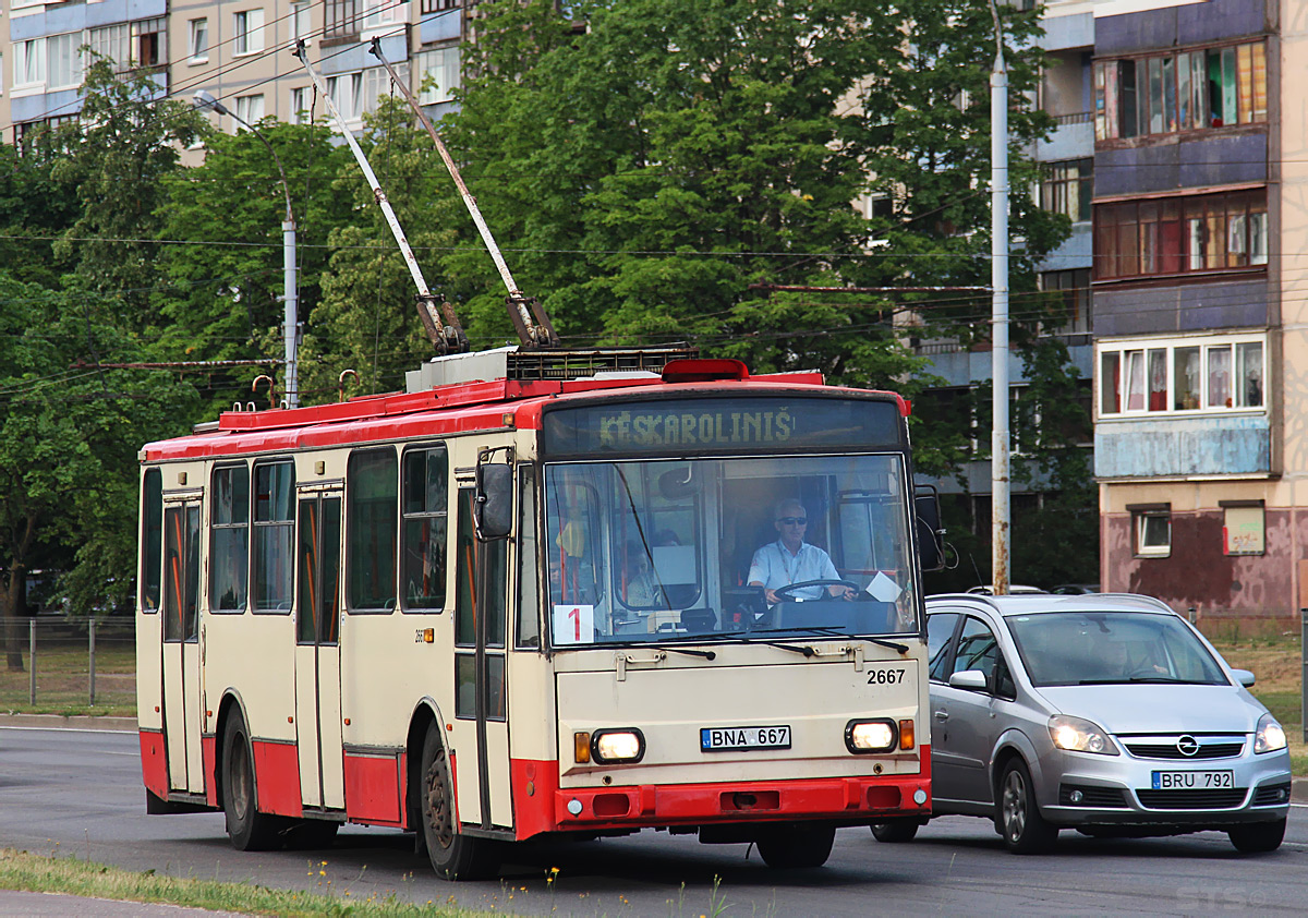 Вильнюс, Škoda 14Tr17/6M № 2667