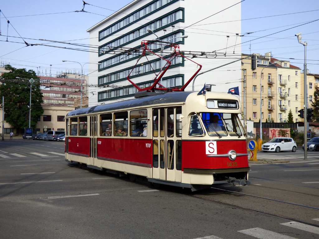 Брно, Tatra T2 № 1435; Брно — Dopravní nostalgie 2019