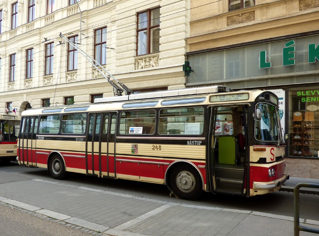 Брно, Škoda T11/0 № 248; Брно — Dopravní nostalgie 2019