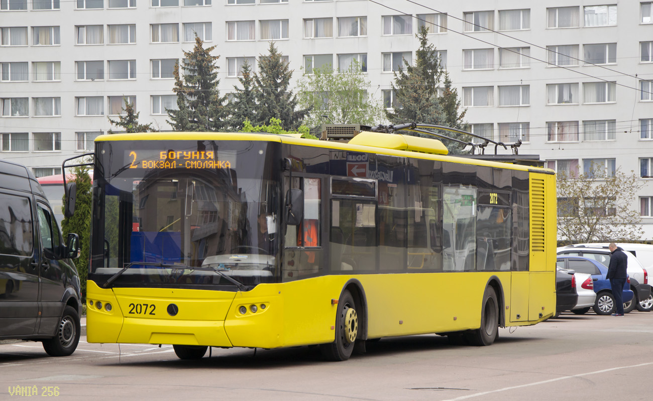 Житомир, ЛАЗ E183D1 № 2072