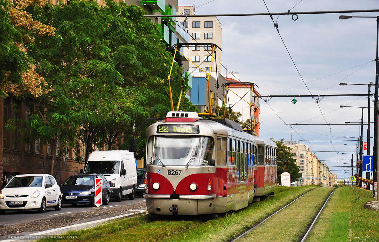 Прага, Tatra T3R.PLF № 8267