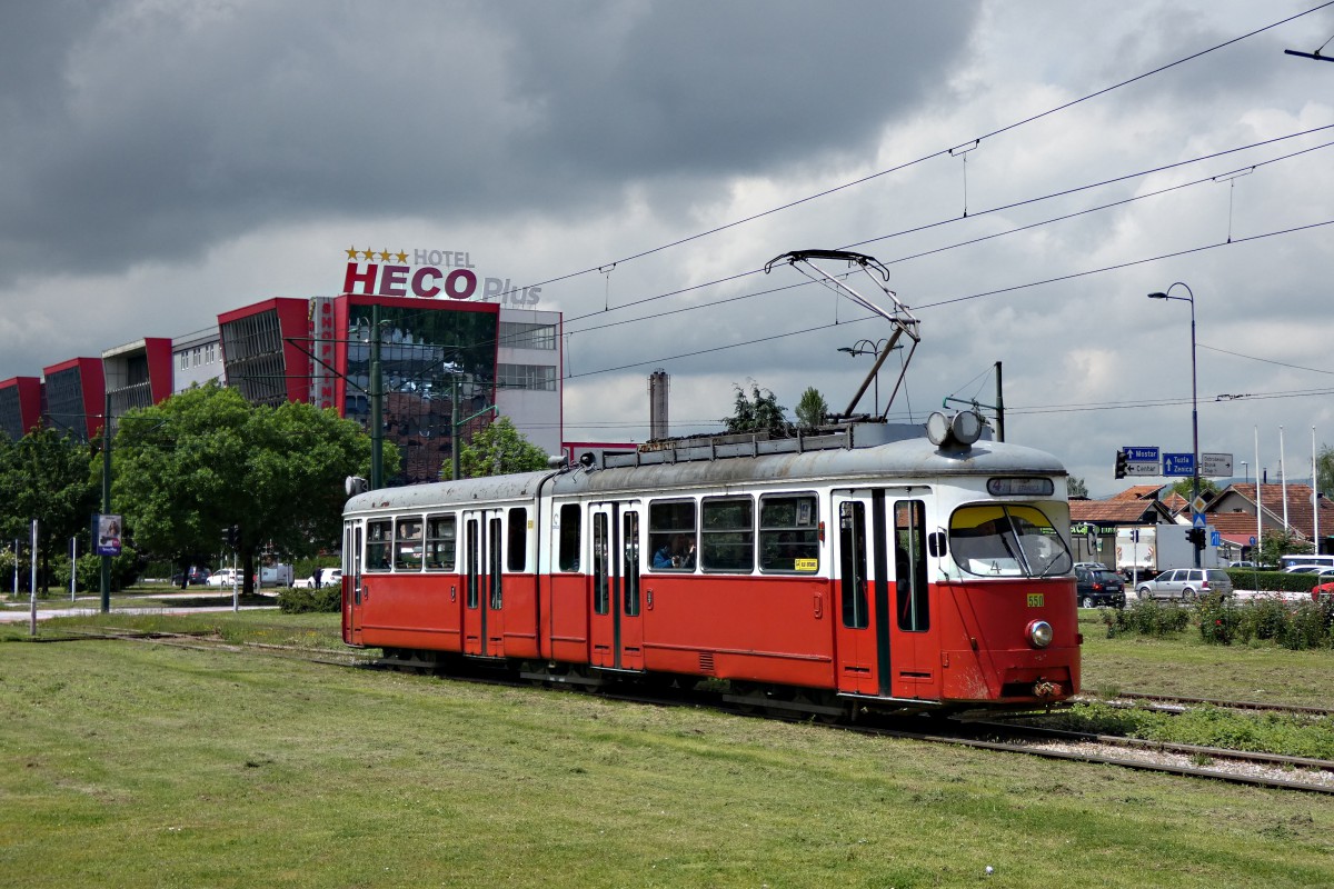 Сараево, Lohner Type E № 550