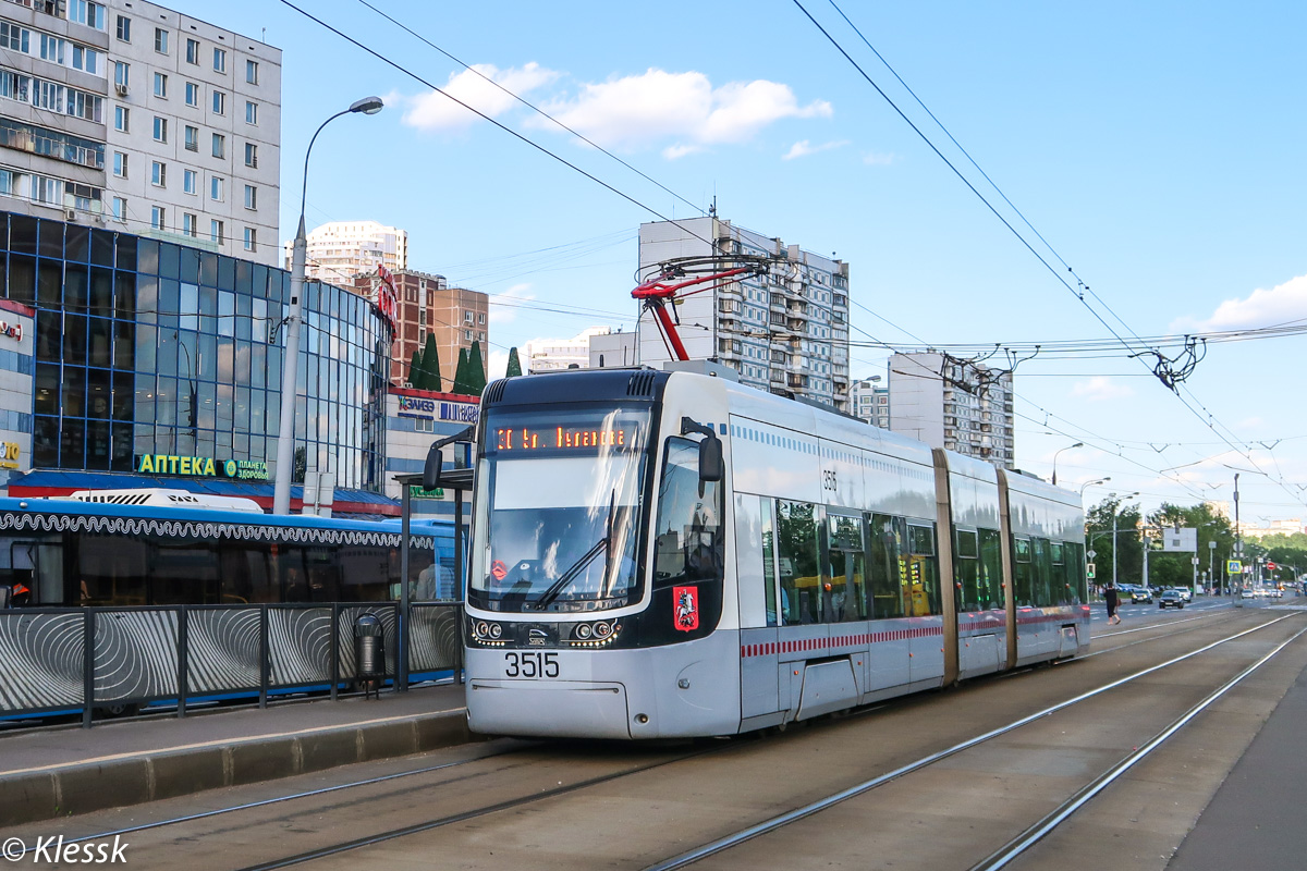 Москва, 71-414 (Pesa Fokstrot) № 3515