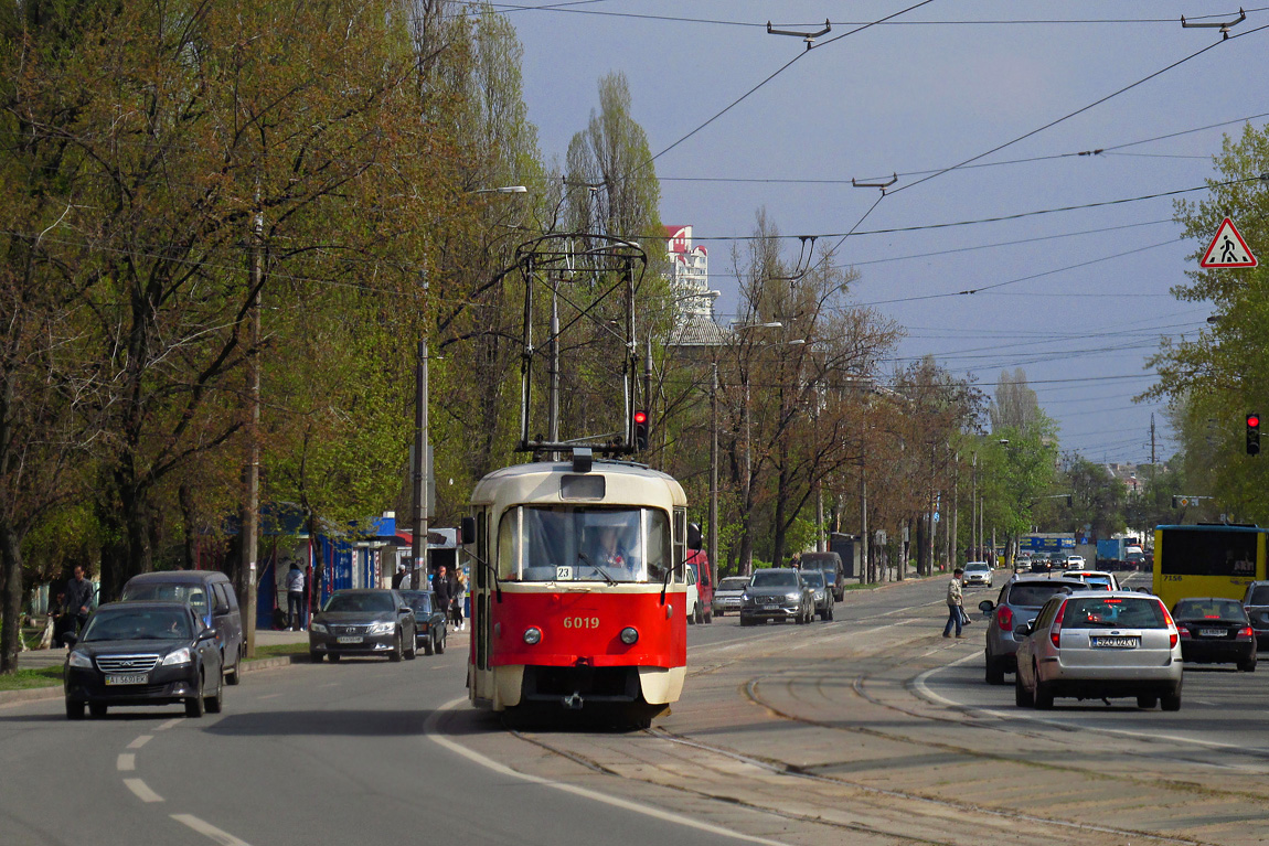 Киев, Tatra T3SU № 6019