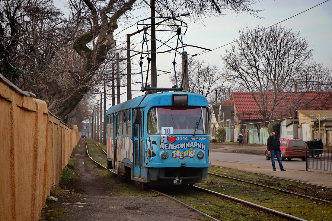 Одесса, Tatra T3R.P № 4014