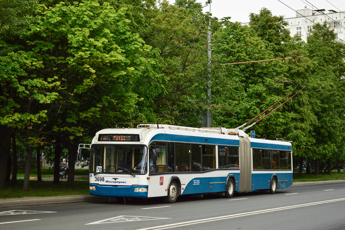 Москва, СВАРЗ-6237 № 3698