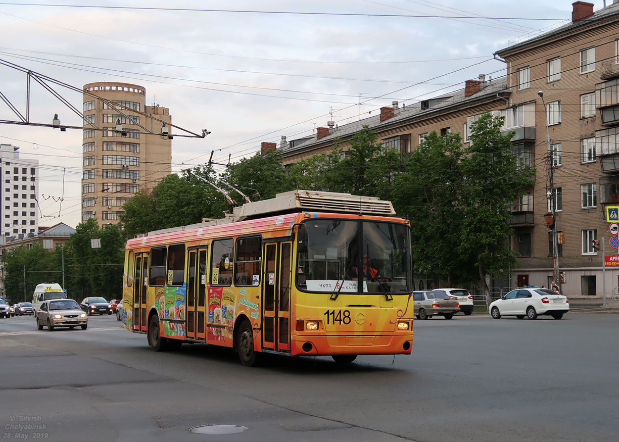 Челябинск, ЛиАЗ-5280 (ВЗТМ) № 1148