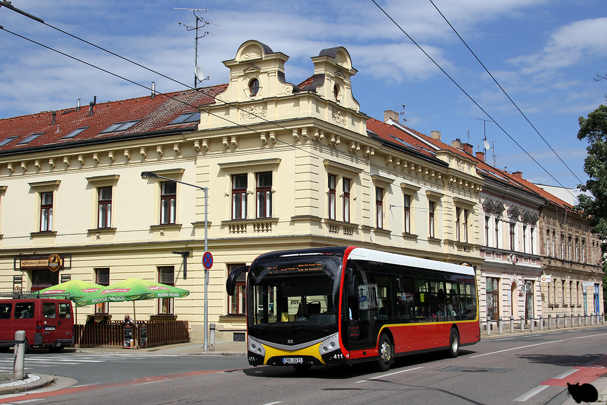 Градец-Кралове, SOR NS 12 Electric № 411
