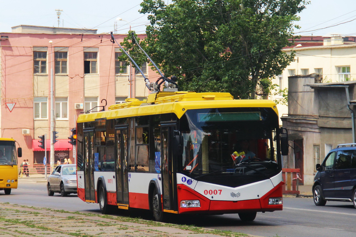 Одесса, БКМ 321 № 0007
