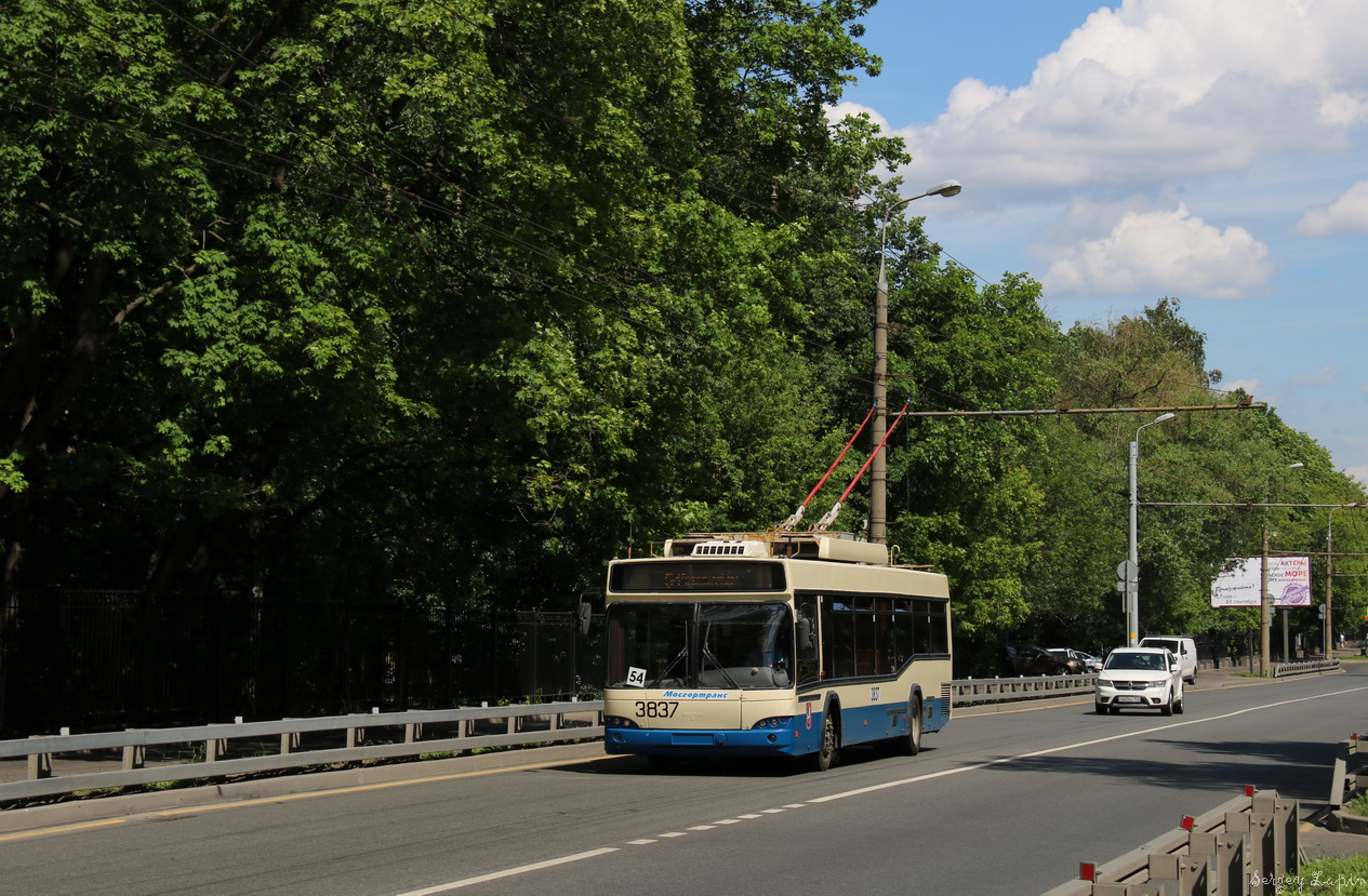 Москва, СВАРЗ-МАЗ-6235.00 № 3837