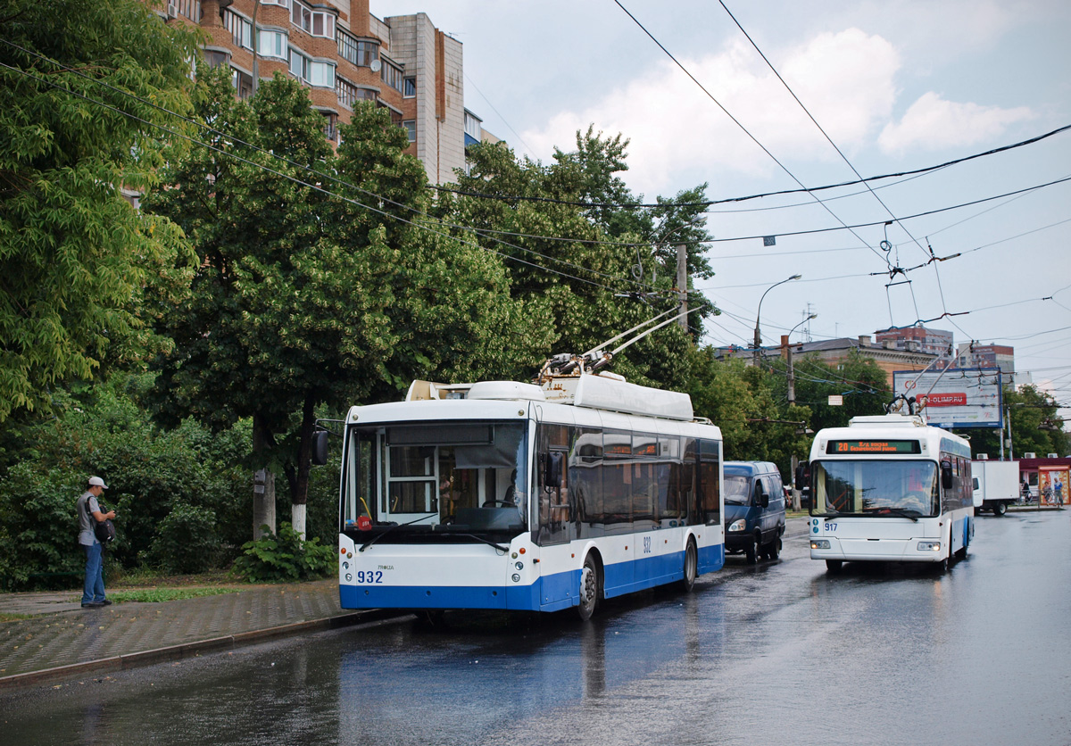 Самара, Тролза-5265.00 «Мегаполис» № 932; Самара, Stadler 321 № 917