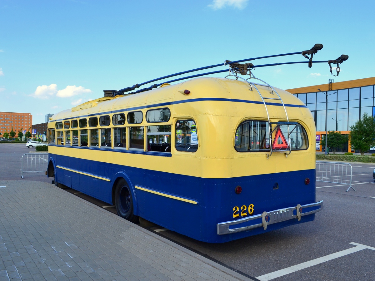 Санкт-Петербург, МТБ-82Д № 226; Санкт-Петербург — IV Международный инновационный форум пассажирского транспорта «SmartTRANSPORT»