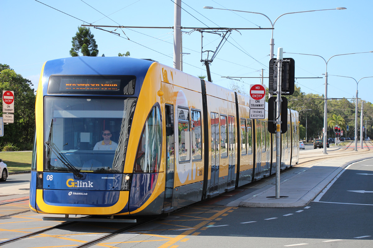 Голд-Кост, Bombardier Flexity 2 № 08