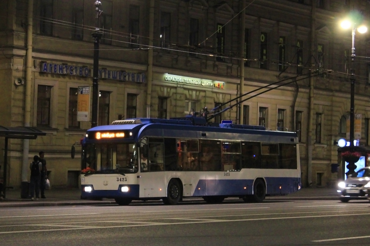 Санкт-Петербург, БКМ 321 № 3423