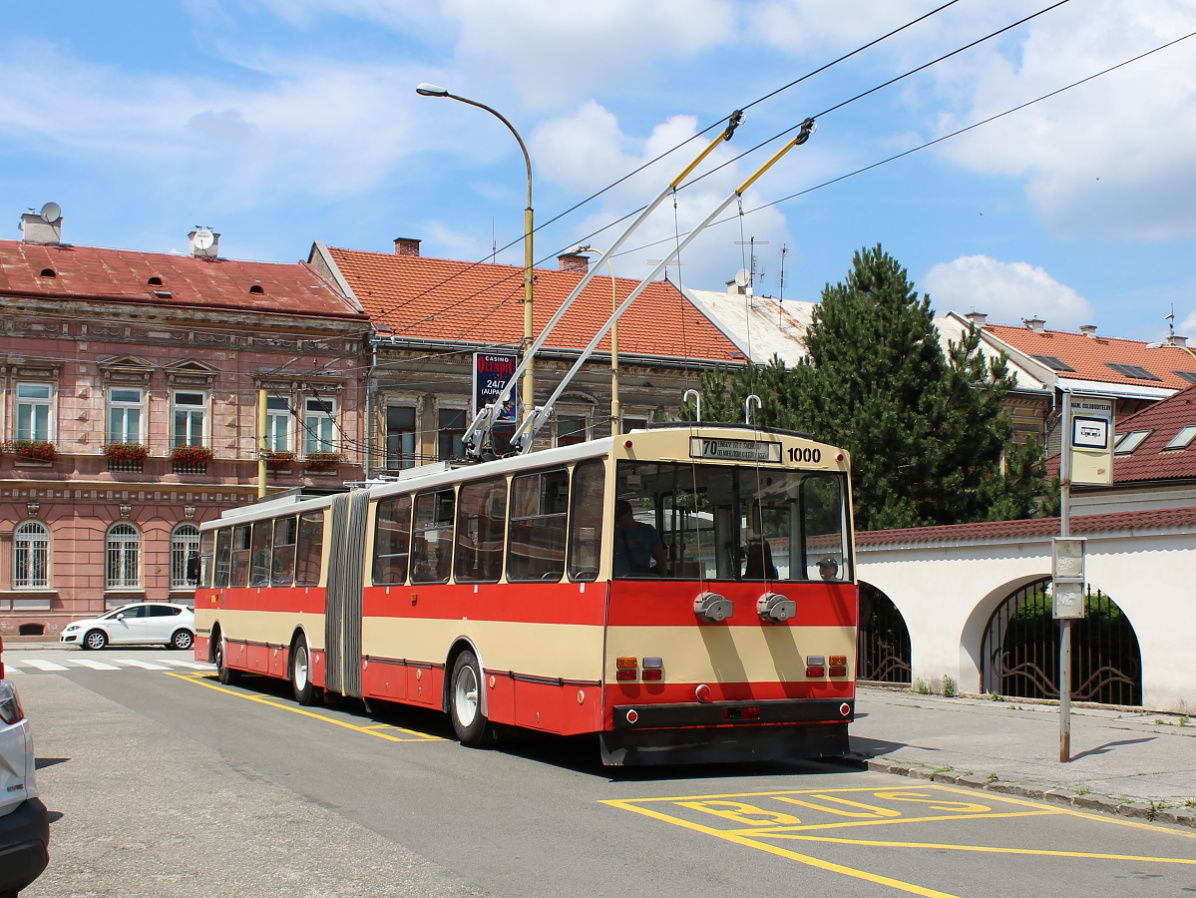 Košice, Škoda 15Tr11/7 Nr. 1000; Košice — Košice Trolleybus day / Košický trolejbusový deň