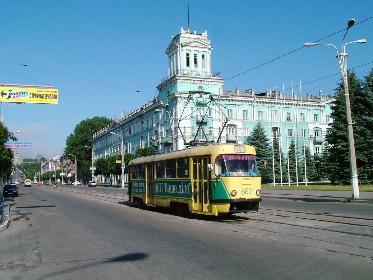 Каменское, Tatra T3SU № 662