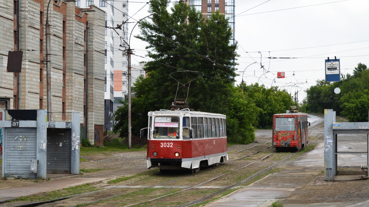 Новосибирск, 71-605 (КТМ-5М3) № 3032