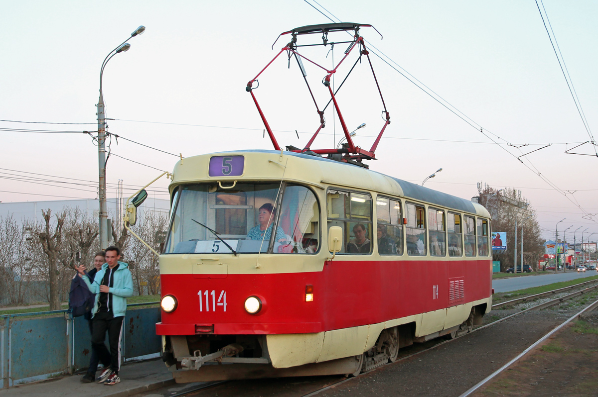 Izsevszk, Tatra T3SU (2-door) — 1114