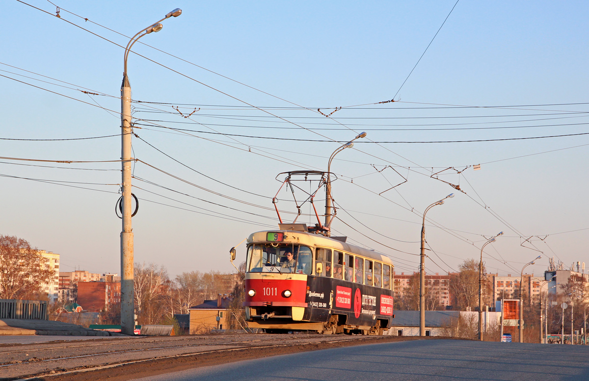 Ижевск, Tatra T3SU мод. Ижевск № 1011
