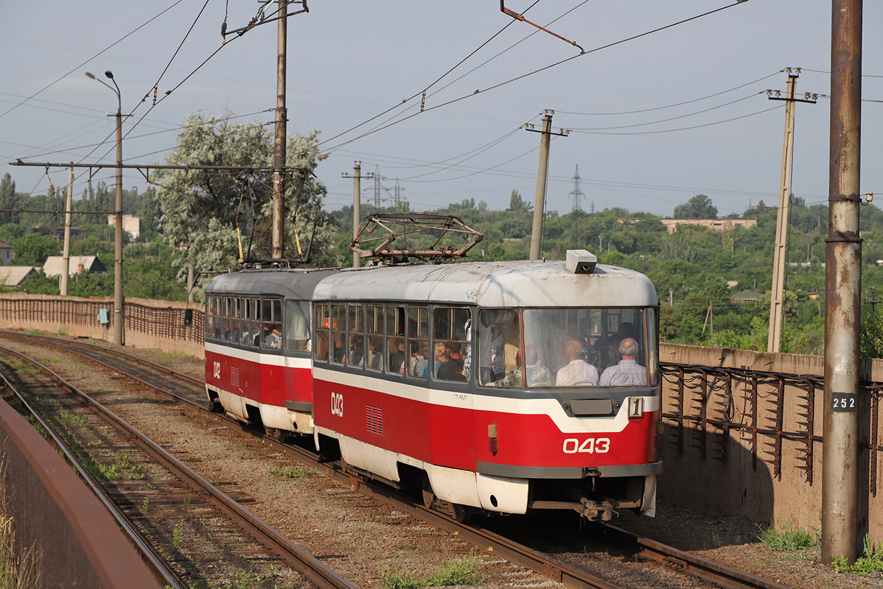Кривой Рог, Tatra T3SU № 043