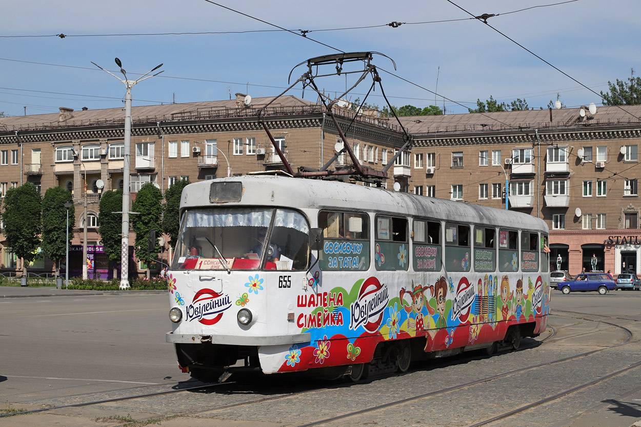 Каменское, Tatra T3SU № 655