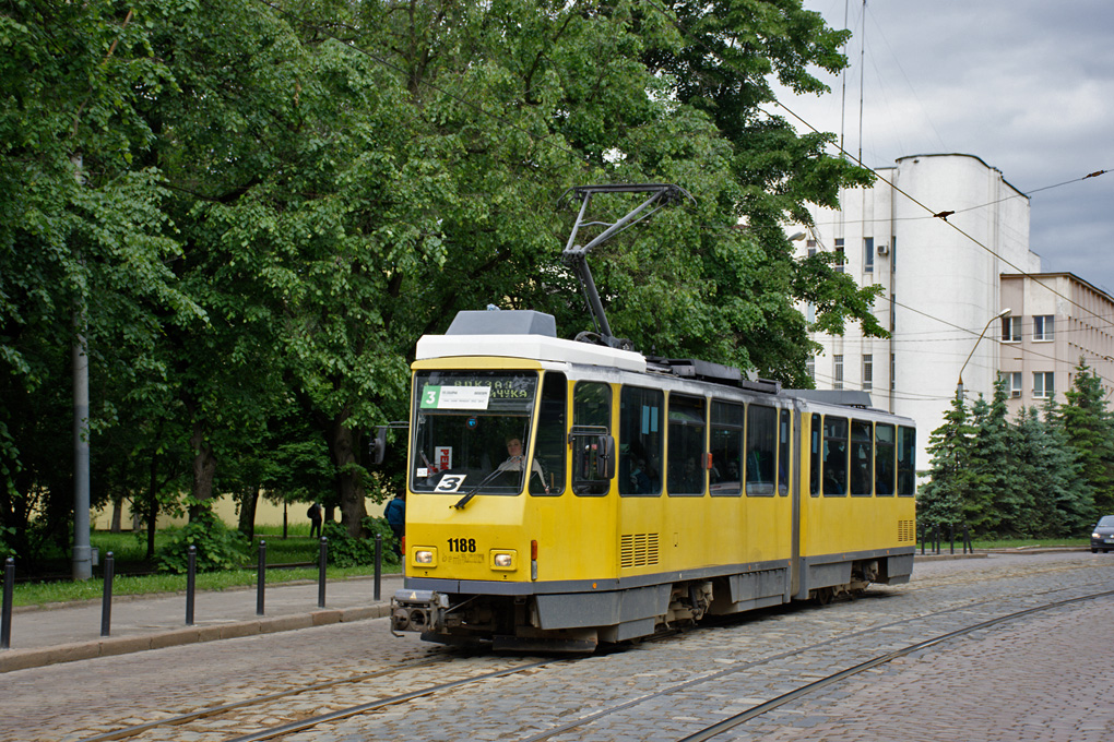 Львов, Tatra KT4DM № 1188