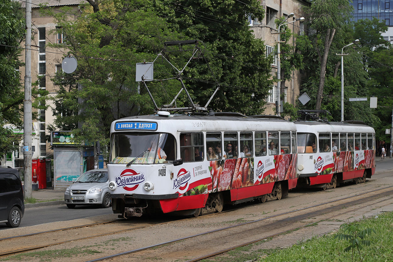 Днепр, Tatra T3DC1 № 1409