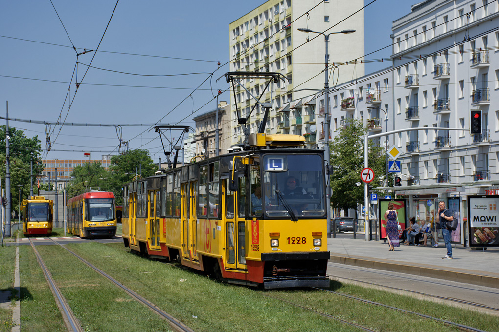 Варшава, Konstal 105Na № 1228