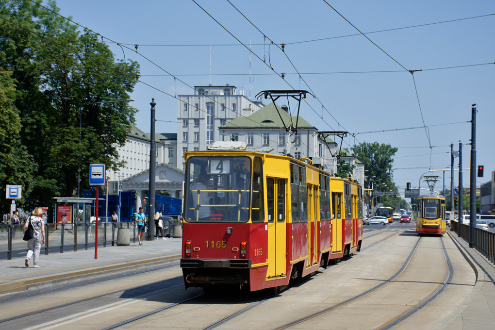 Warsaw, Konstal 105Na Br. 1165