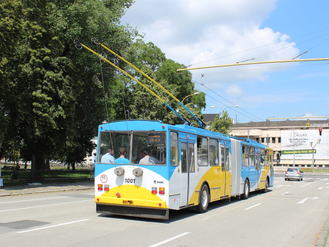 Кошице, Škoda 15Tr10/7 № 1001; Кошице — Кошицкий троллейбусный день / Košický trolejbusový deň