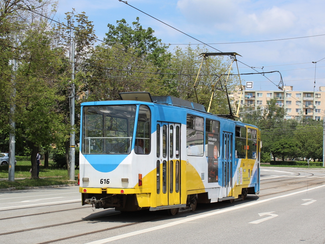 Кошице, Tatra T6A5 № 616; Кошице — Кошицкий троллейбусный день / Košický trolejbusový deň