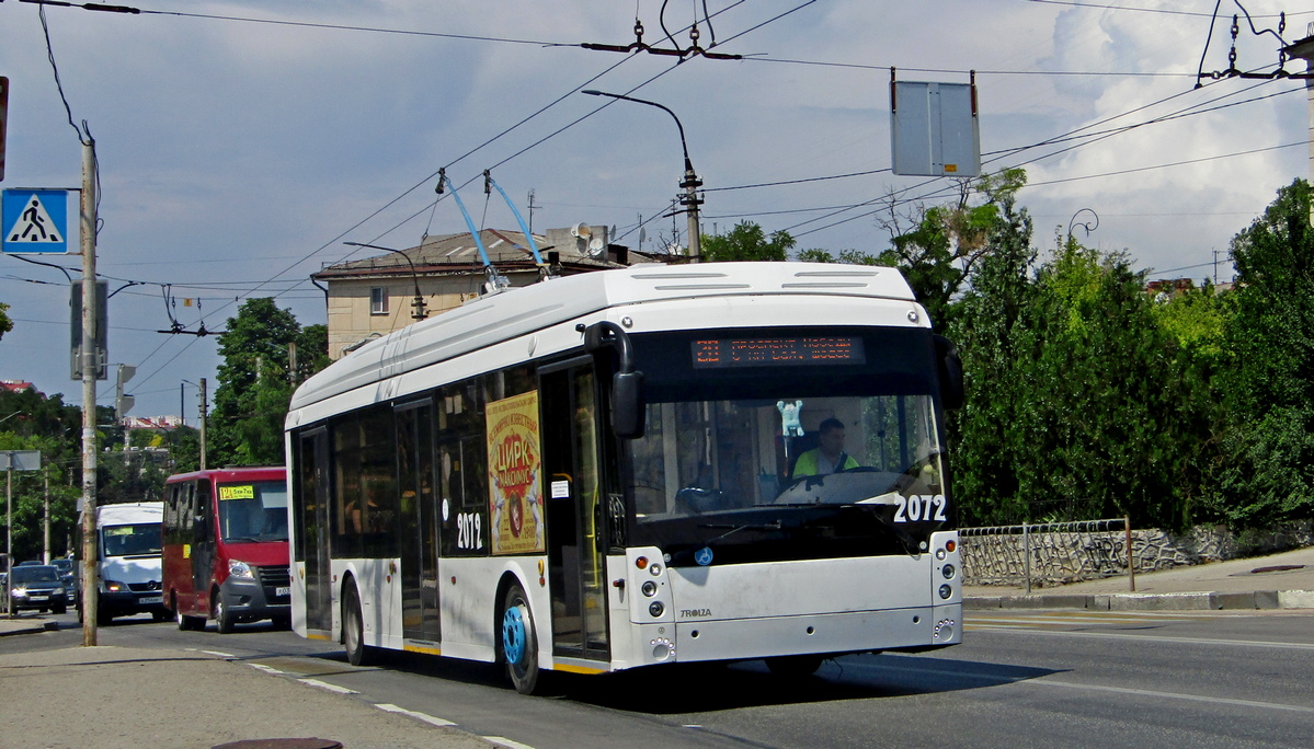 Севастополь, Тролза-5265.03 «Мегаполис» № 2072 Севастополь, Тролза-5265.03 «Мегаполис» № 2072