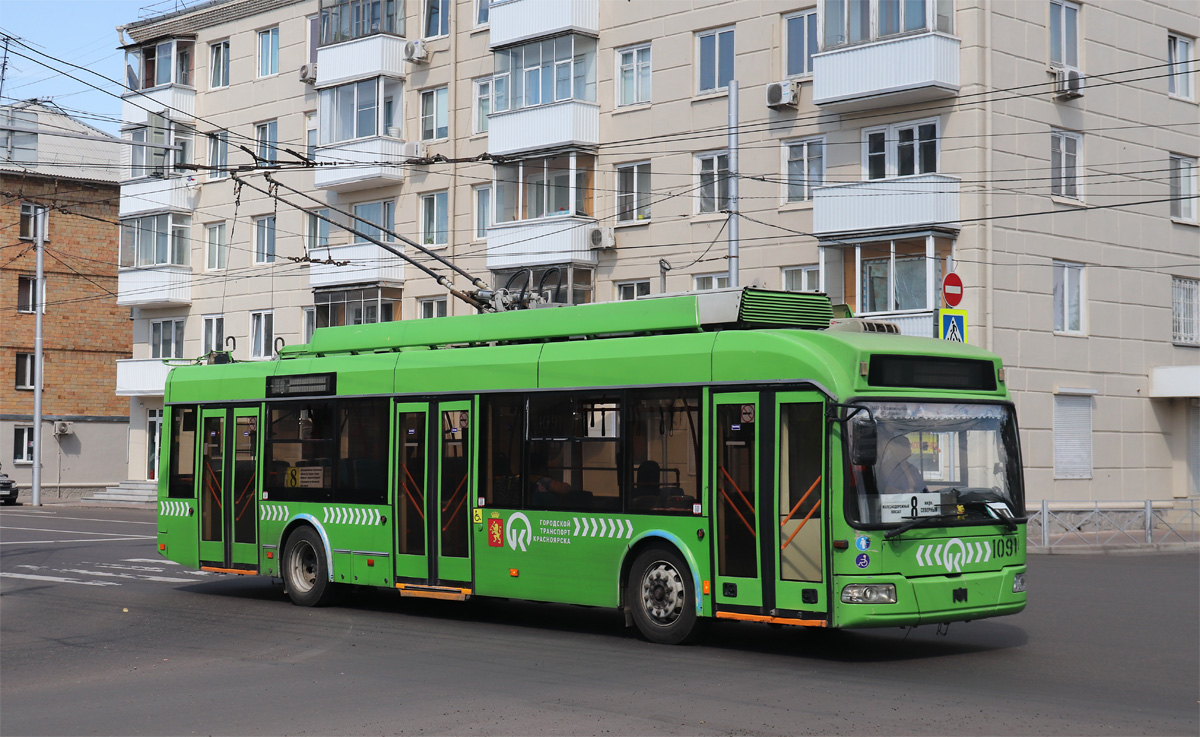 Красноярск, БКМ 321 № 1091