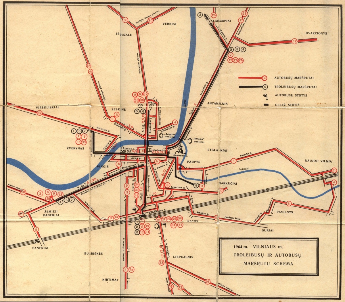 Vilnius — Maps