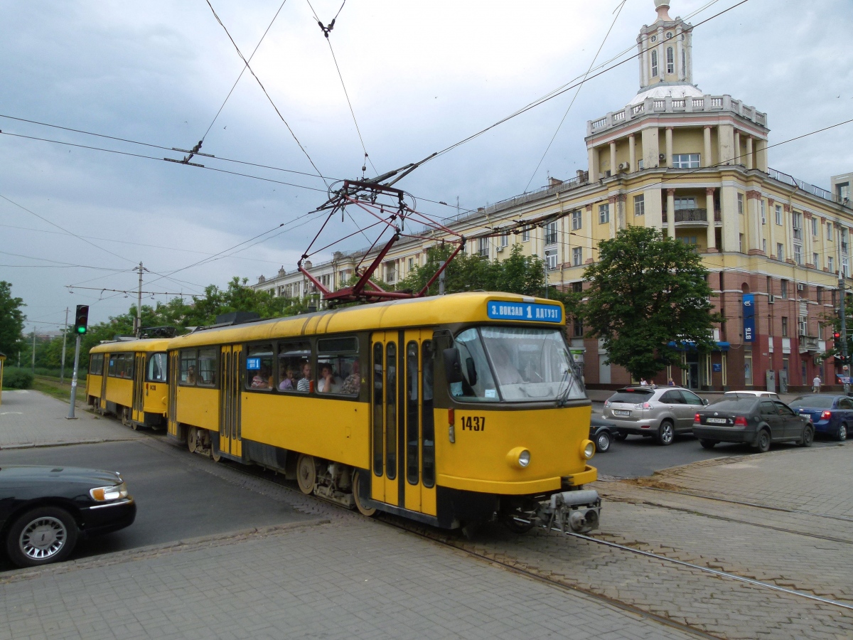 Днепр, Tatra T4D-MT № 1437 Днепр, Tatra T4D-MT № 1437