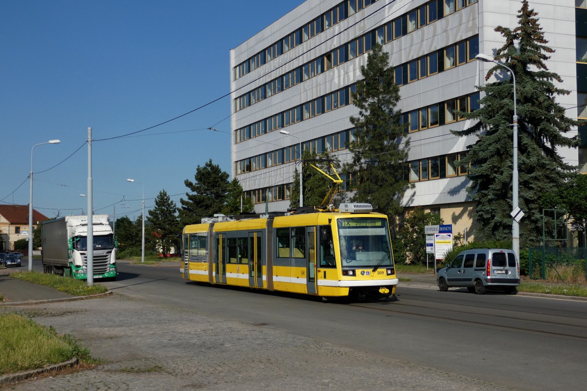 Пльзень, Škoda 03T4 Astra № 309