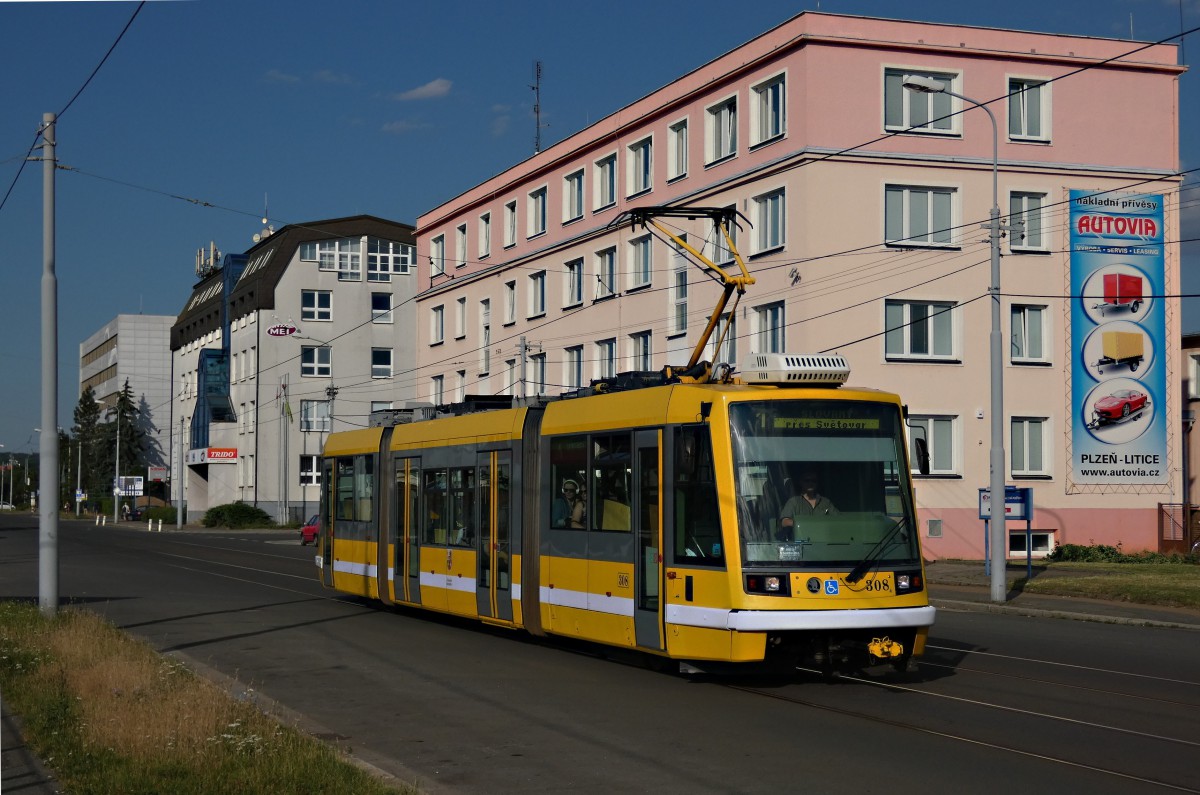 Plzeň, Škoda 03T4 Astra # 308