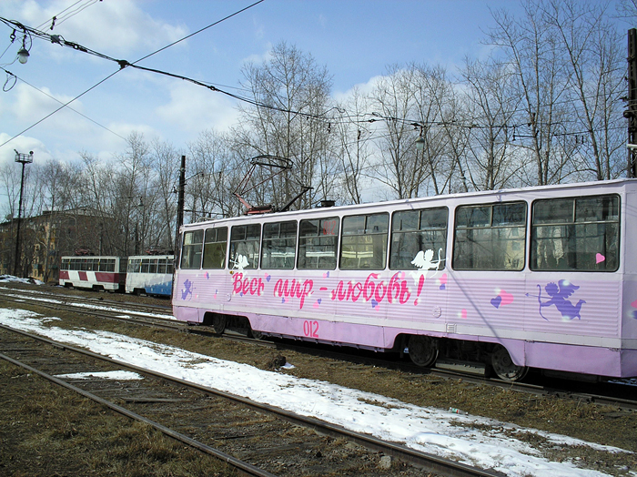 Усолье-Сибирское, 71-605 (КТМ-5М3) № 023; Усолье-Сибирское, 71-605 (КТМ-5М3) № 012