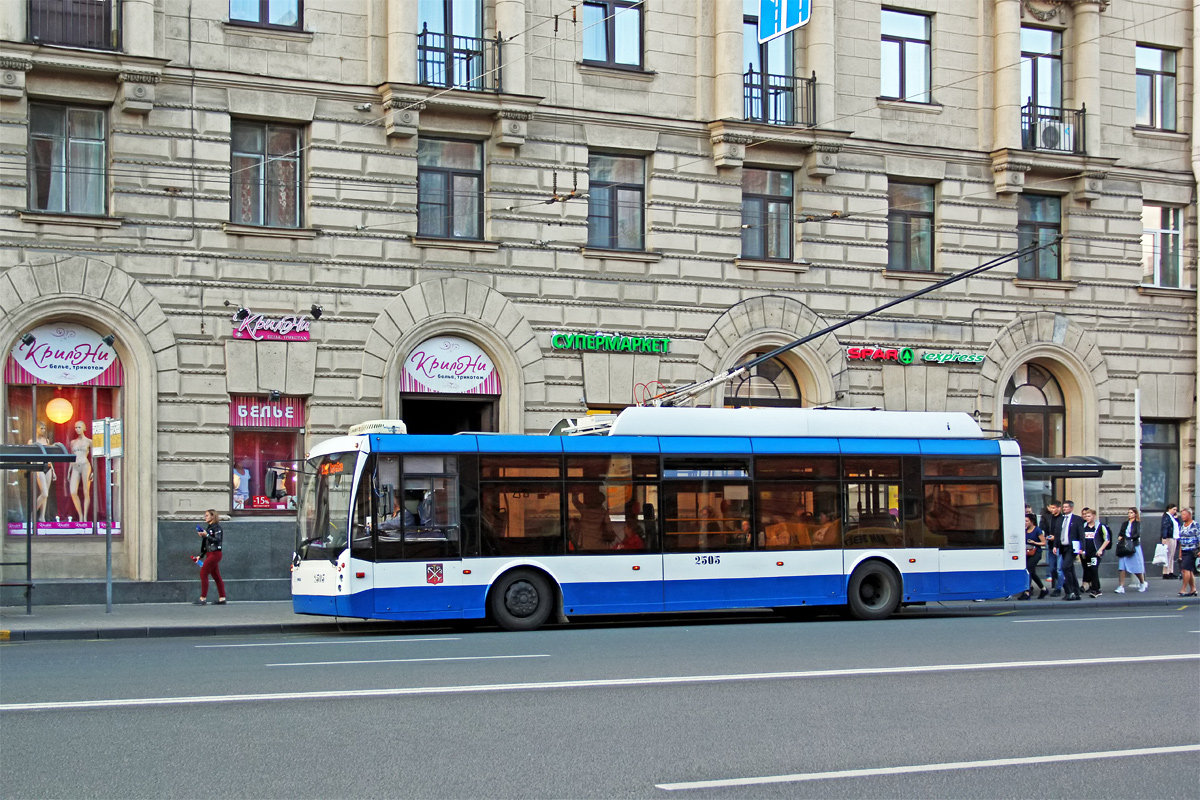 Санкт-Петербург, Тролза-5265.00 «Мегаполис» № 2505