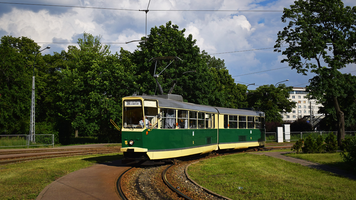 Warsaw, Konstal 102N № 5 Warsaw, Konstal 102N № 5