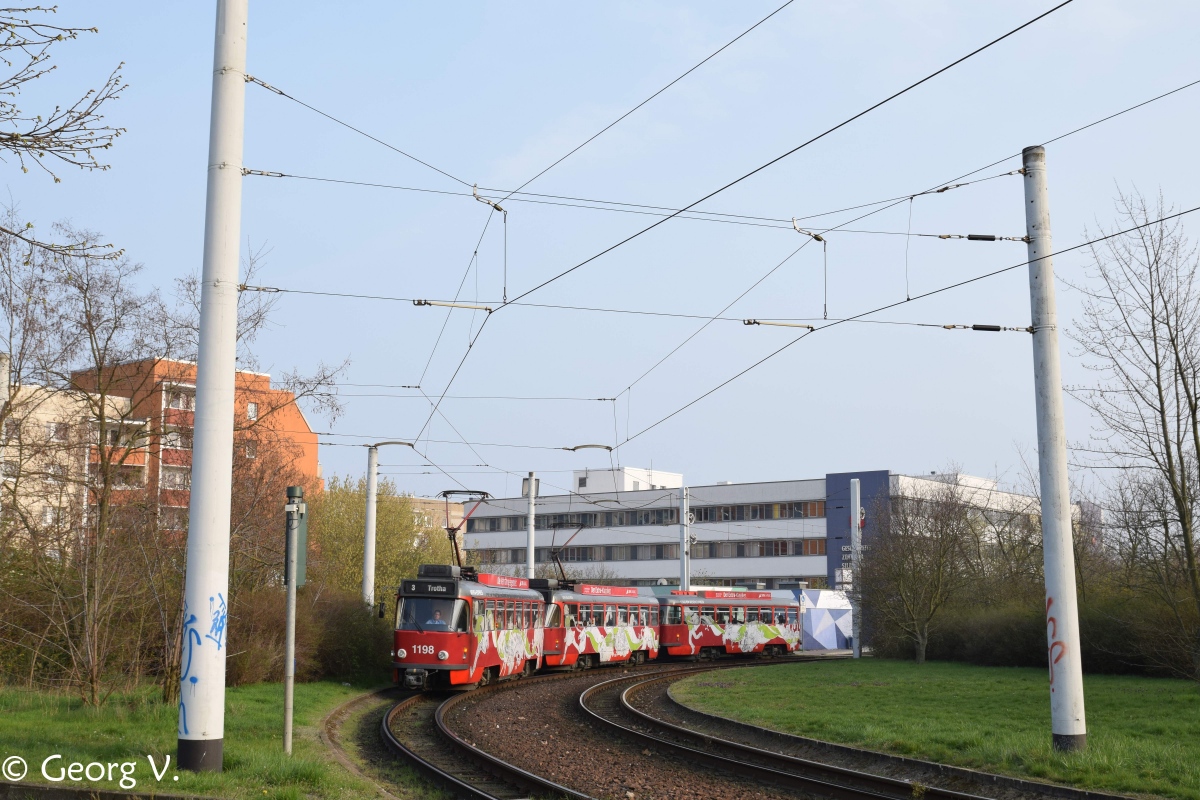 Галле, Tatra T4DC № 1198