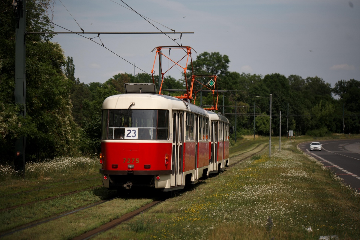Прага, Tatra T3SUCS № 7275