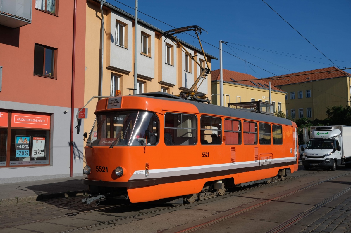 Прага, Tatra T3 № 5521