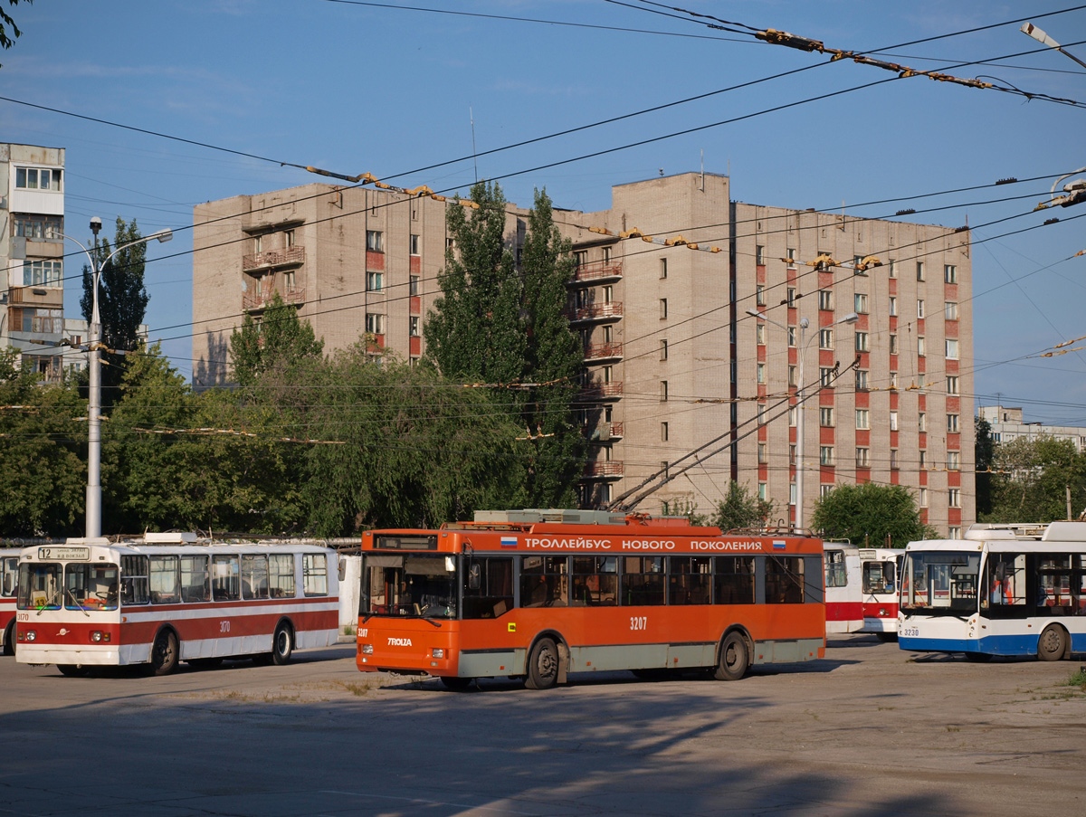 薩馬拉, Trolza-5275.05 “Optima” # 3207; 薩馬拉 — Trolleybus depot # 3